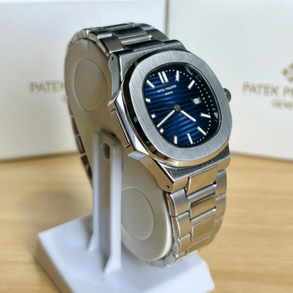 PP Nautilus - Stainless Steel - Navy Blue Dial