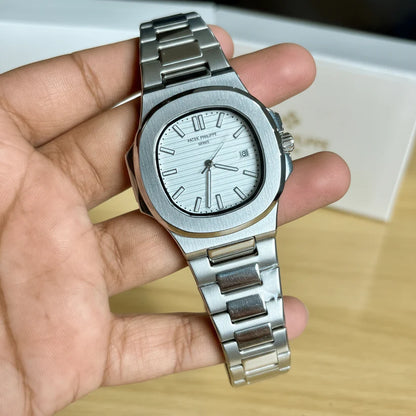 PP Nautilus - Stainless Steel - White Dial