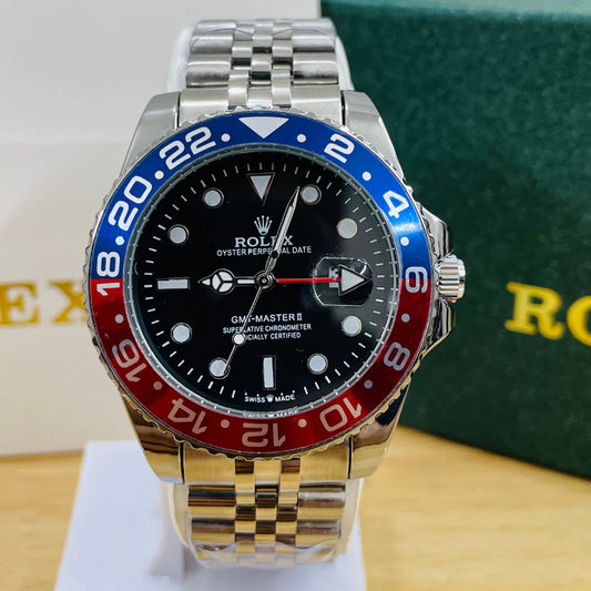 Rolex GMT Master - 40mm - Stainless Steel - Pepsi Jubilee