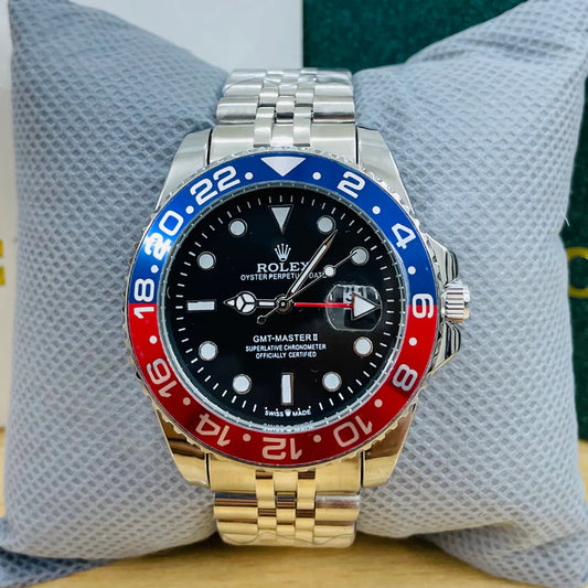 Rolex GMT Master - 40mm - Stainless Steel - Pepsi Jubilee